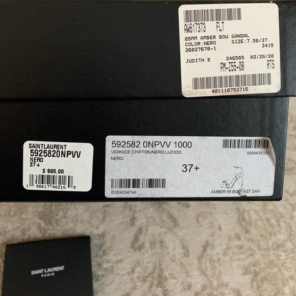 Brand New Saint Laurent Sandals - Picture 10 of 10